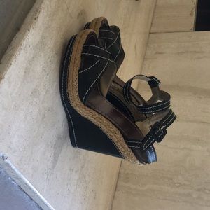 Christian Louboutin wedge shoes